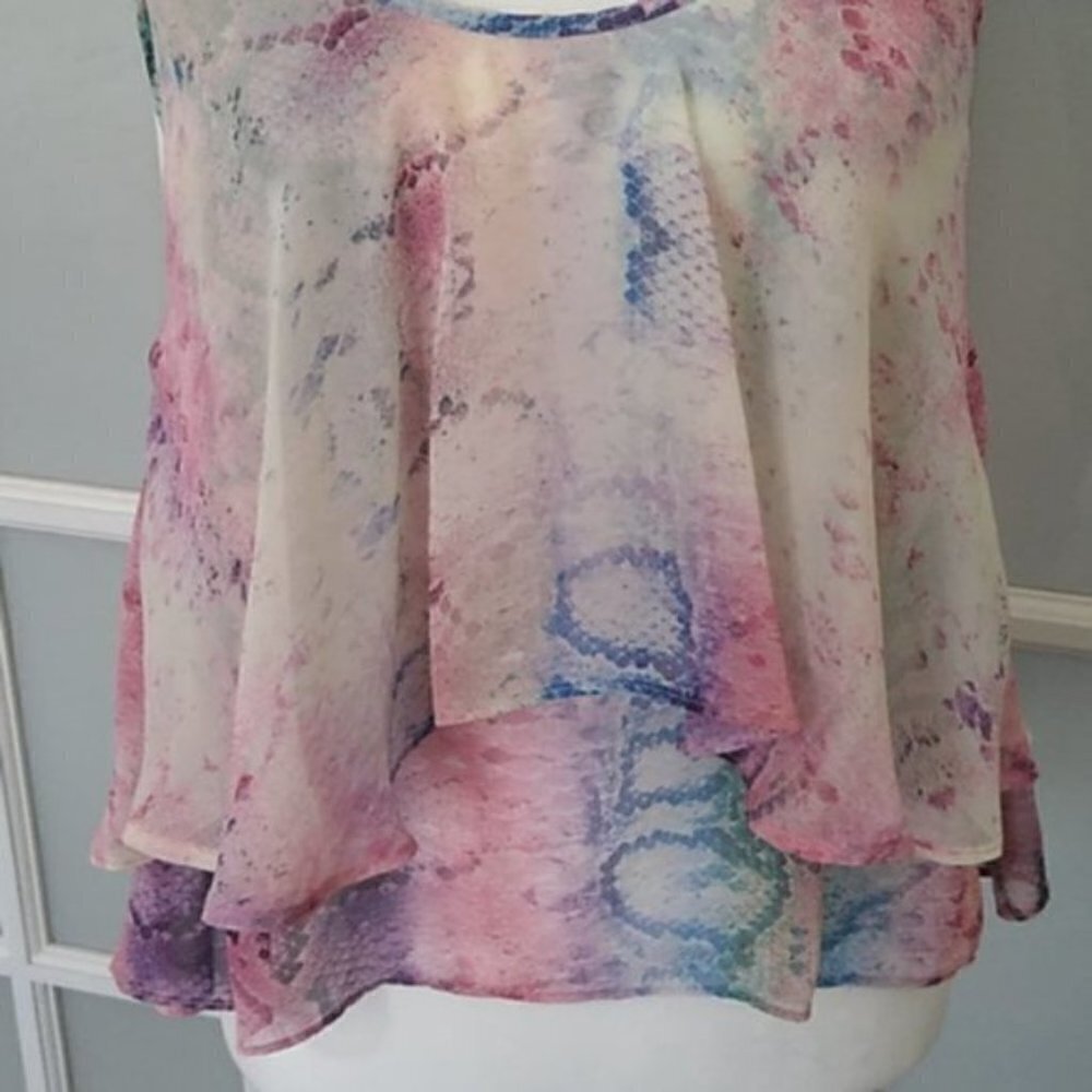 Show Me Your Mumu Jodie Rae Ruffle Python Tank - Picture 6 of 12